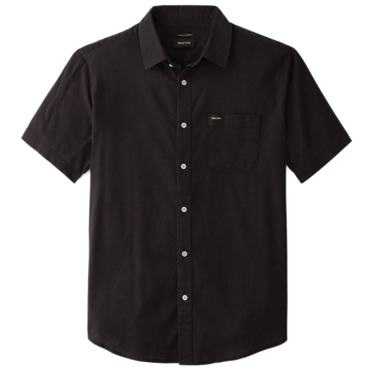 Brixton Charter Oxford Shirt - Black