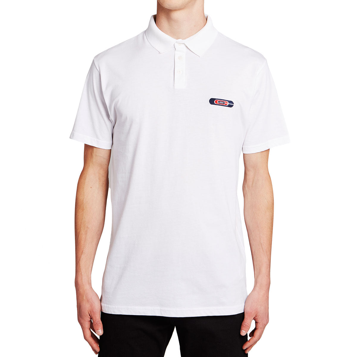 CCS Nested Polo Shirt - White