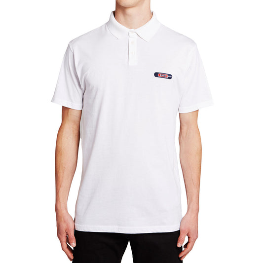 CCS Nested Polo Shirt - White