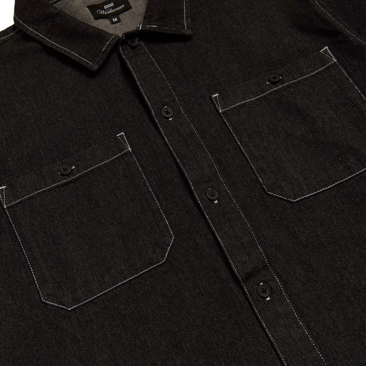CCS Heavy Denim Work Shirt - Black