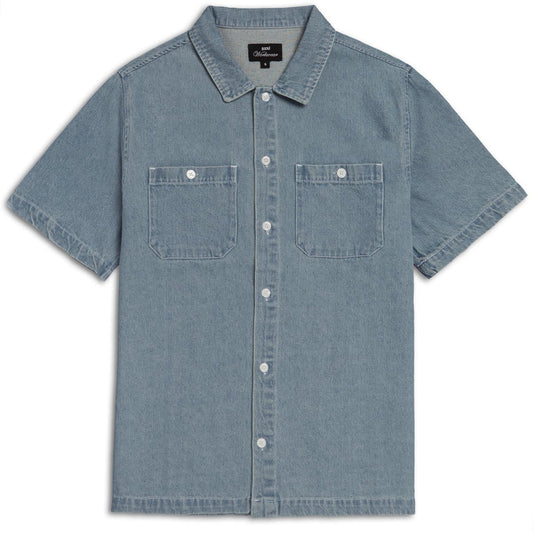 CCS Heavy Denim Work Shirt - Light Blue